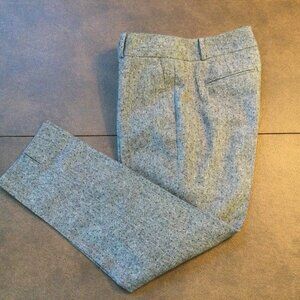 Banana Republic Ryan Fit Slim Ankle Women’s Black/Gray Polka Dot Dress Pant, Sz6